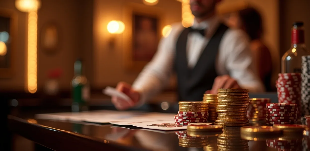 Panoramica prelievo di Big Casino